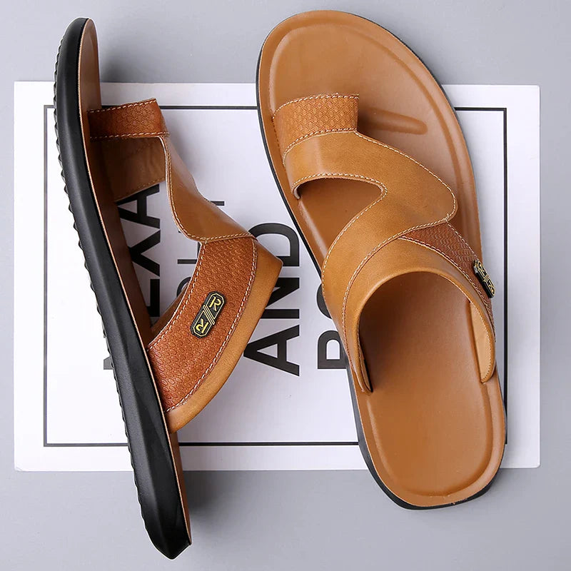 Tavren Leather Sandals