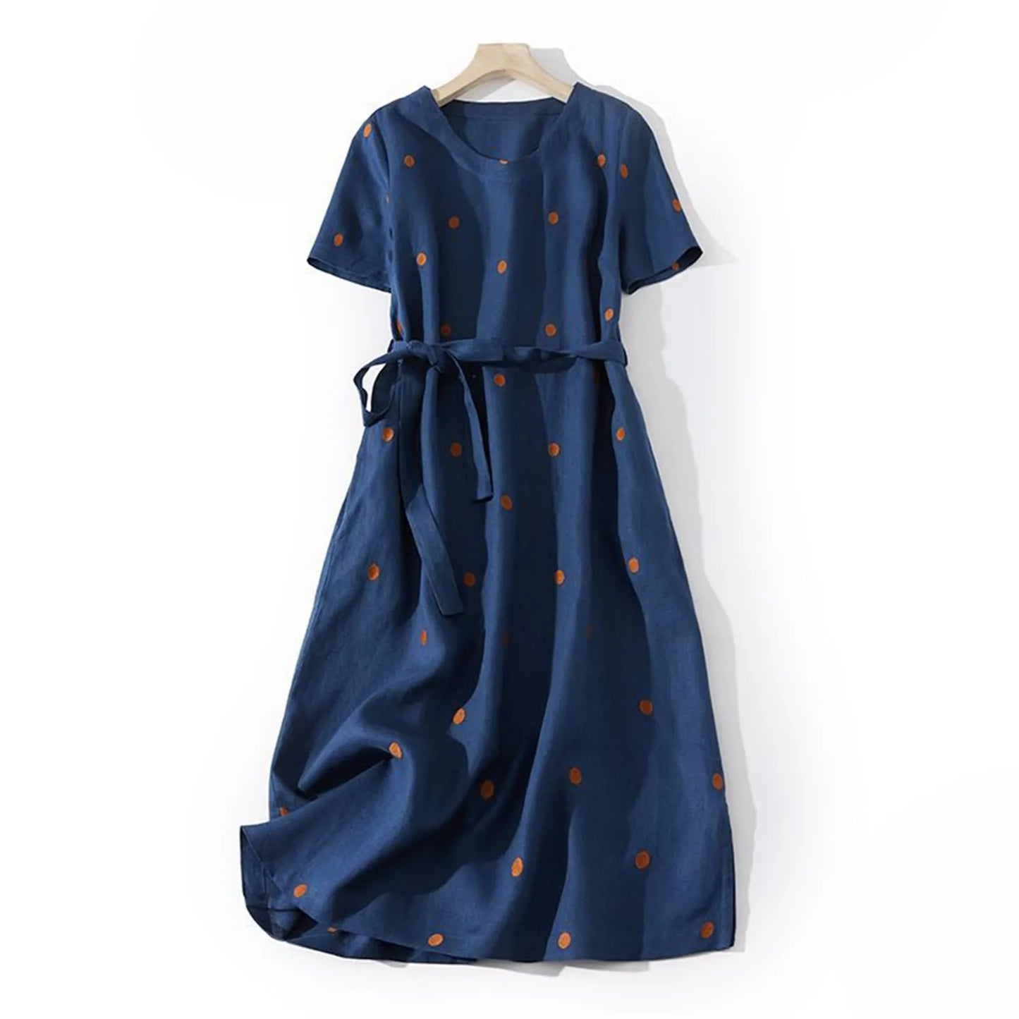 Isla Cotton Linen Dress