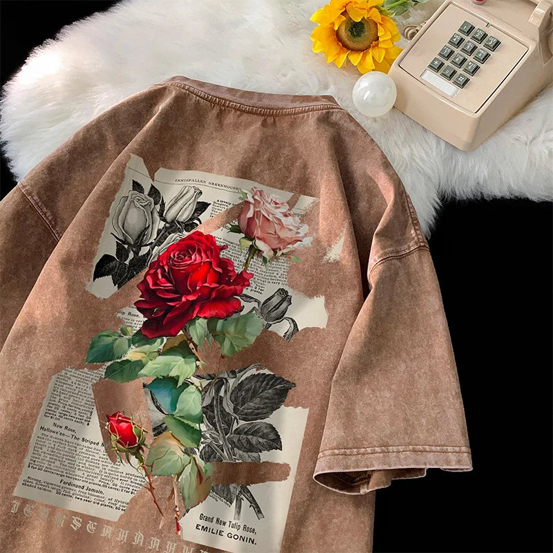 Valerio Washed Rose Shirt