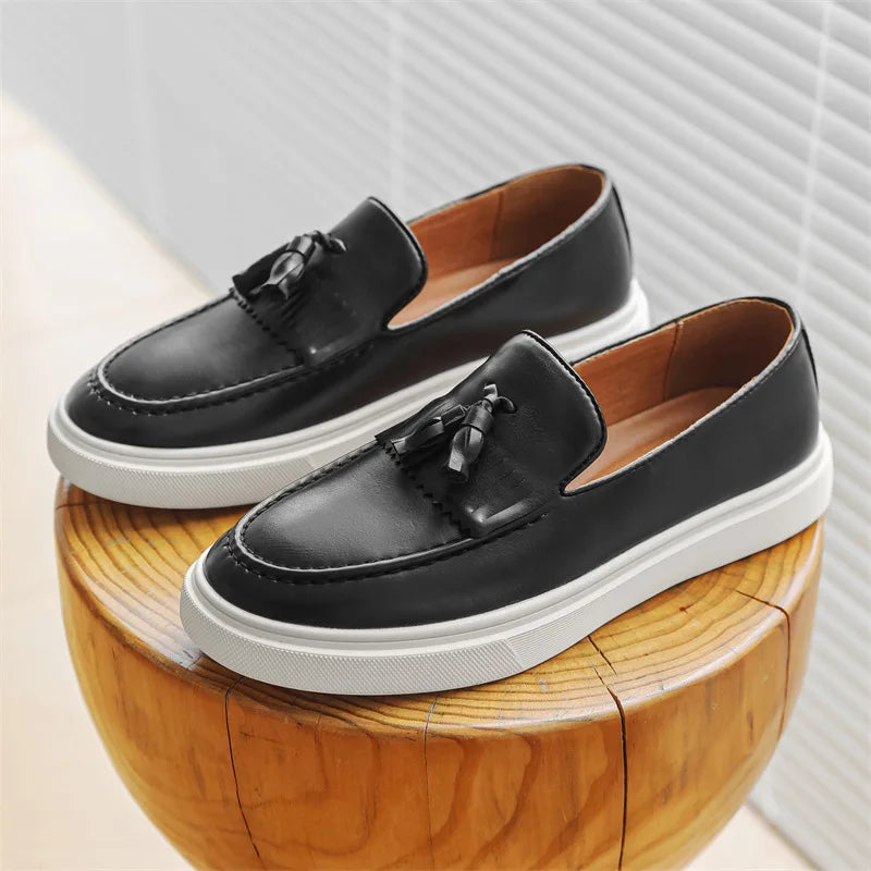 Prestoni Tassel Loafers