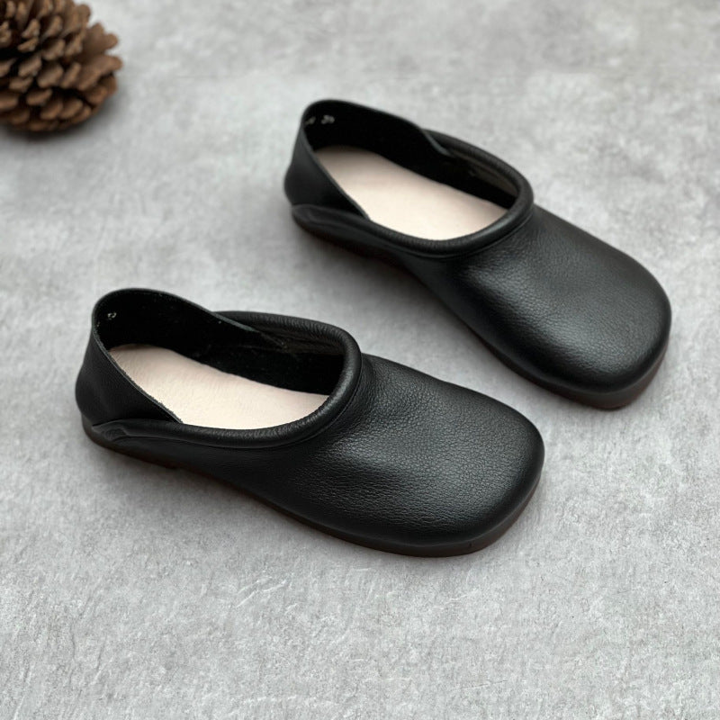 Savanna Leather Flats