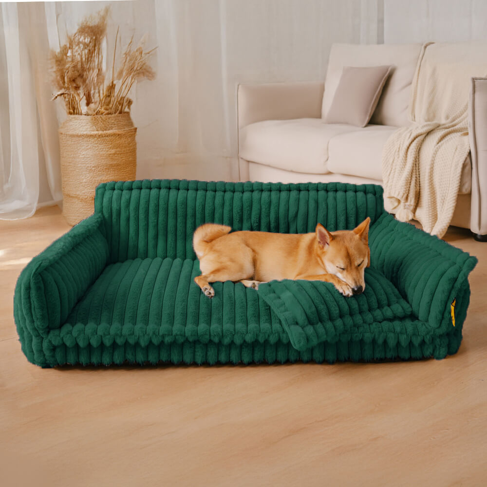 Large Washable Fluffy Orthopedic Soft Dog Sofa Pillow