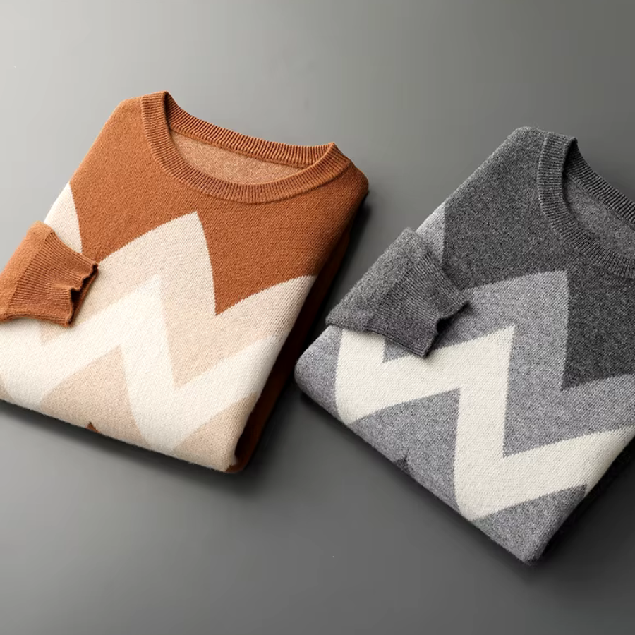 Solano Geometric Sweater