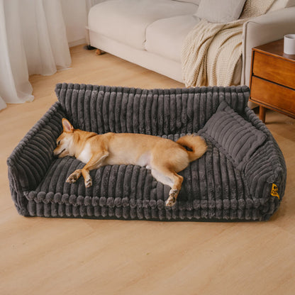 Large Washable Fluffy Orthopedic Soft Dog Sofa Pillow