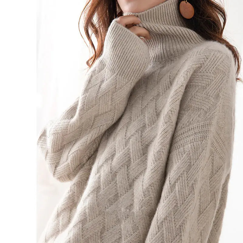 Alora Cashmere Turtleneck