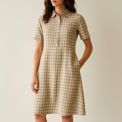 Willow Linen Shirt Dress