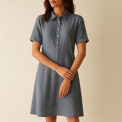 Willow Linen Shirt Dress
