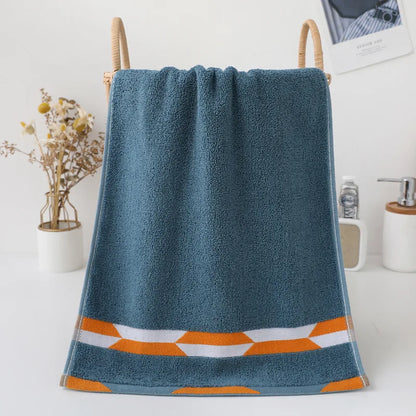 Geometric Cotton Towels