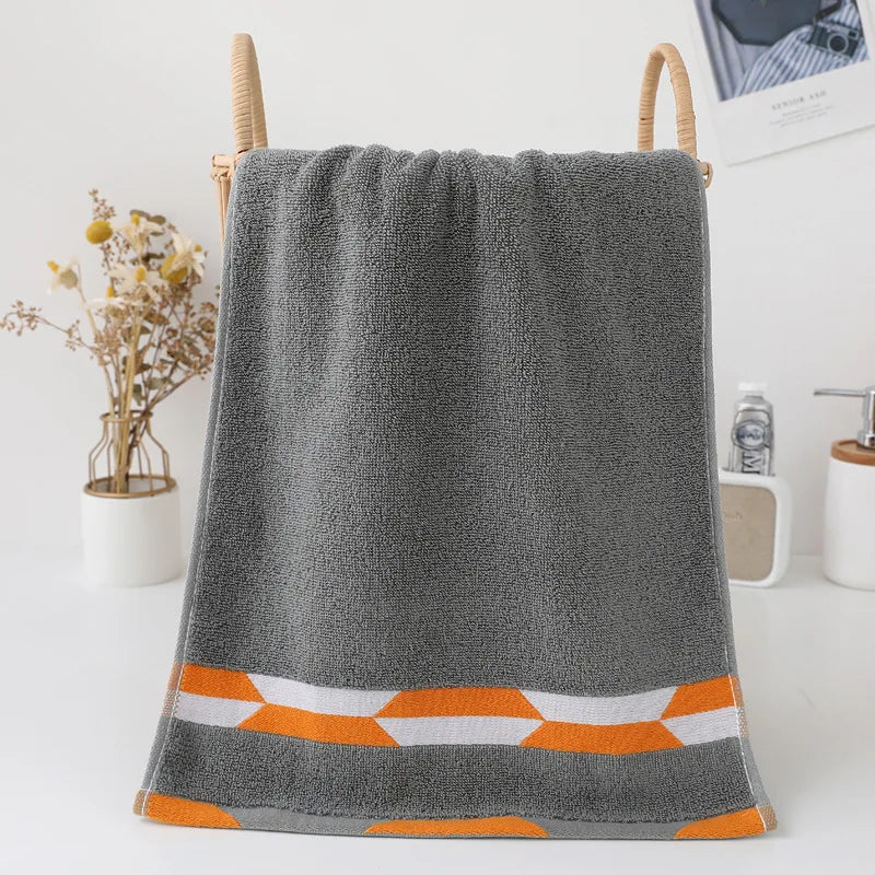 Geometric Cotton Towels