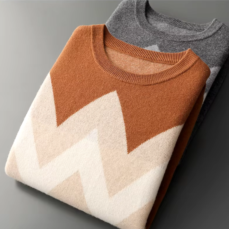 Solano Geometric Sweater