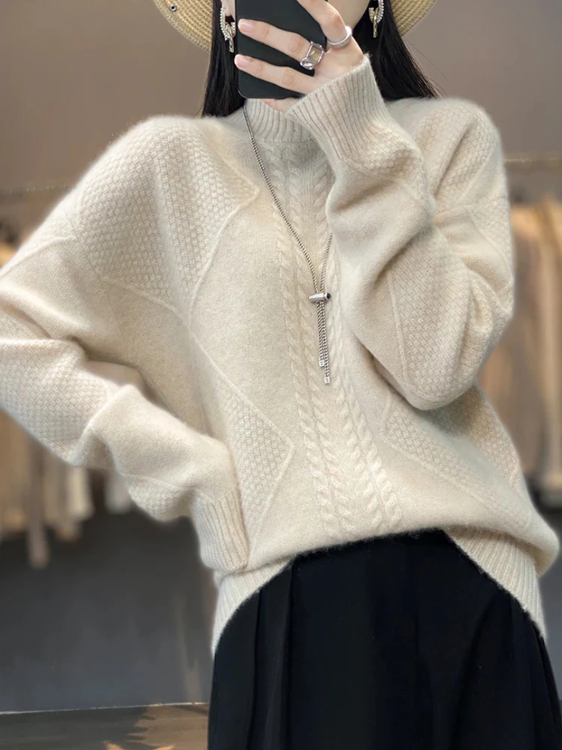 Whisper Cashmere Turtleneck