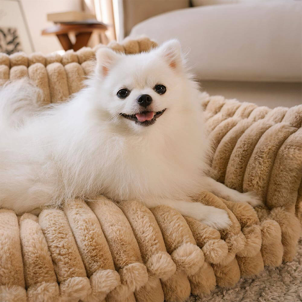 Large Washable Fluffy Orthopedic Soft Dog Sofa Pillow