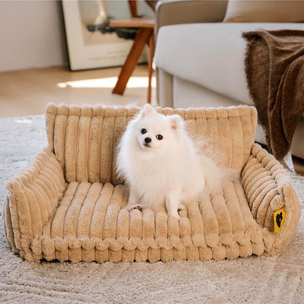 Large Washable Fluffy Orthopedic Soft Dog Sofa Pillow