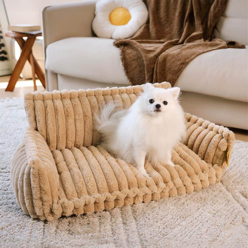 Large Washable Fluffy Orthopedic Soft Dog Sofa Pillow