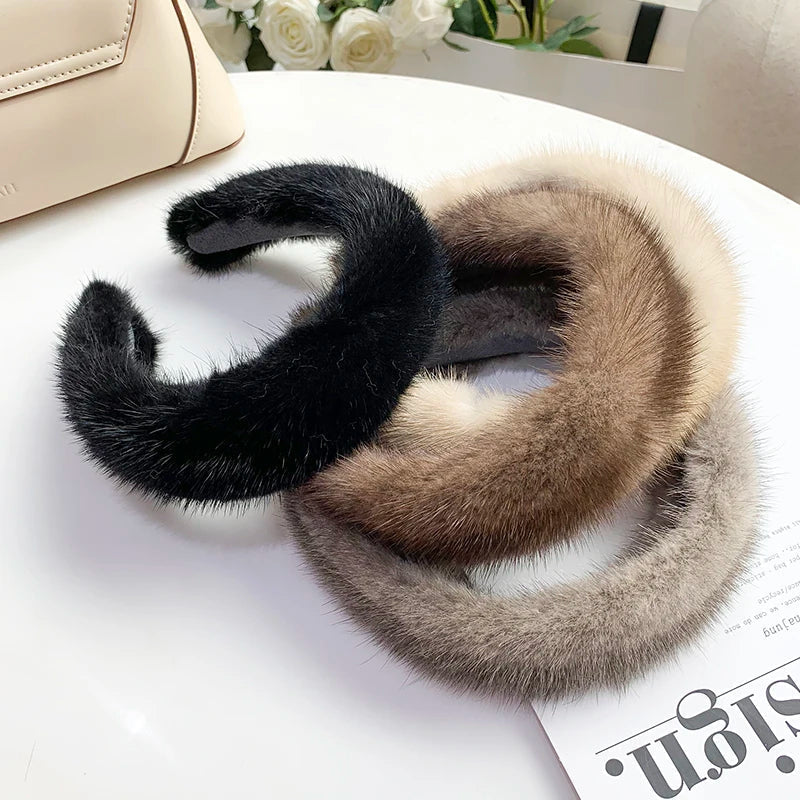 Bijou Fur Headband
