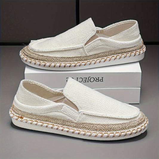 Coastal Weave Slip-On Shoes