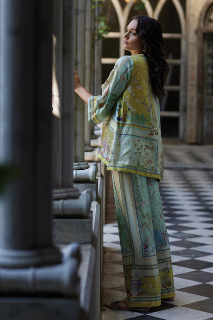 Flair Fusion Flowers Pants Set