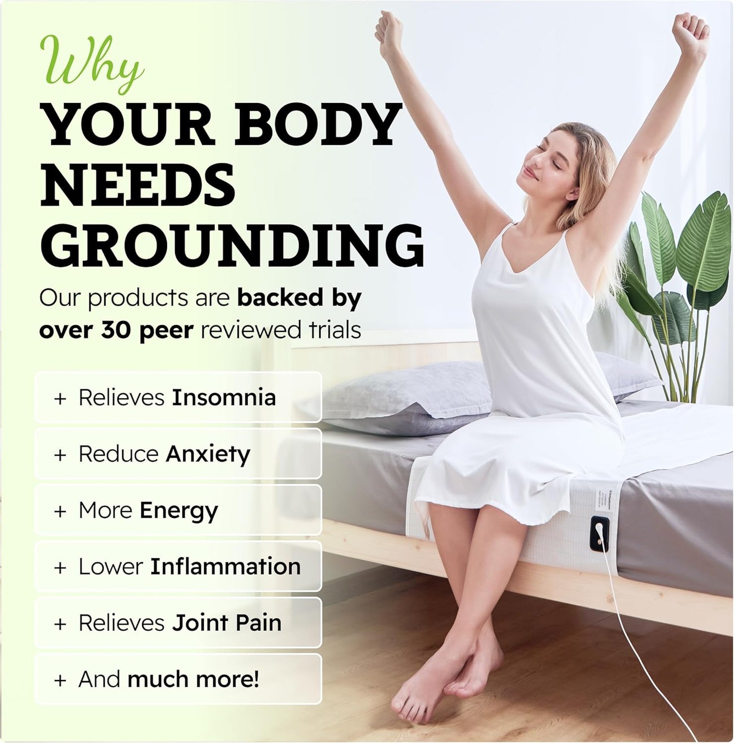 Orivelle Bed Sheet| Sleep better, heal faster, and reduce stress Instantly