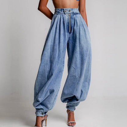Verona Denim Harem Pants