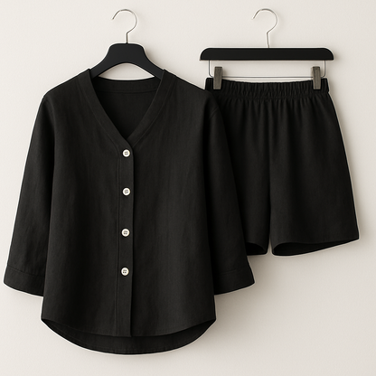 Solene Relaxed Linen Set