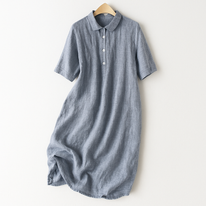 Willow Linen Shirt Dress