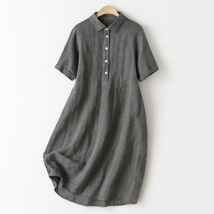 Willow Linen Shirt Dress