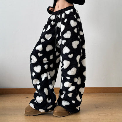 Plush Heart Trousers