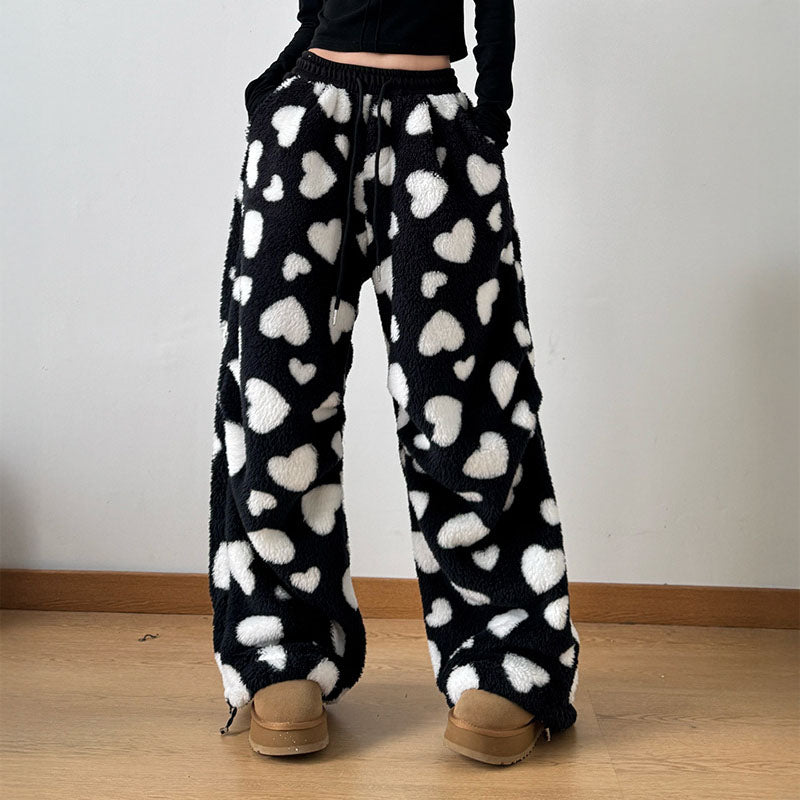 Plush Heart Trousers