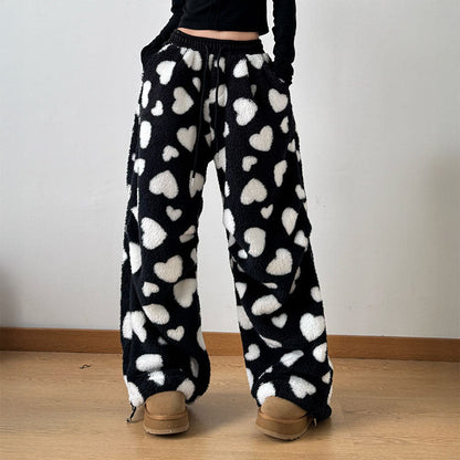 Plush Heart Trousers