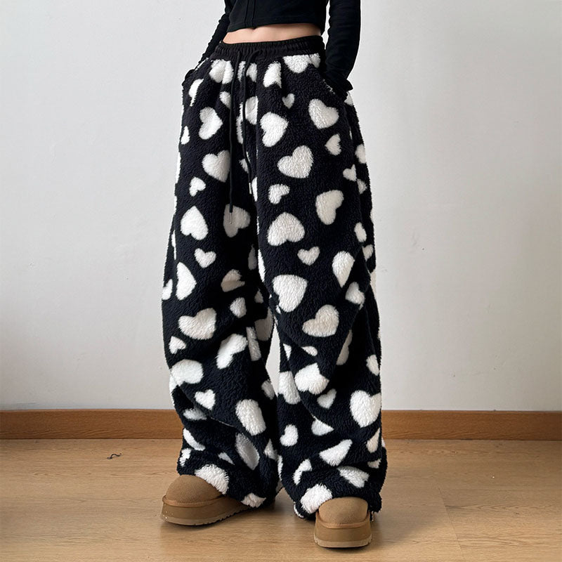 Plush Heart Trousers