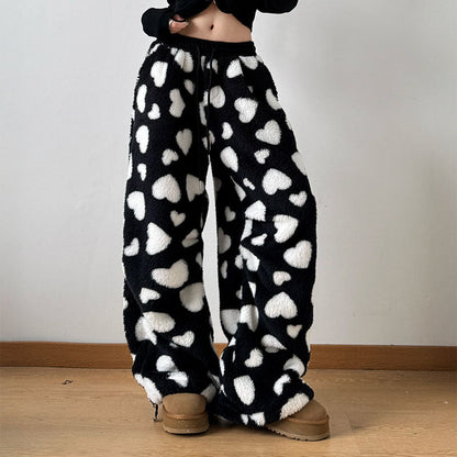 Plush Heart Trousers