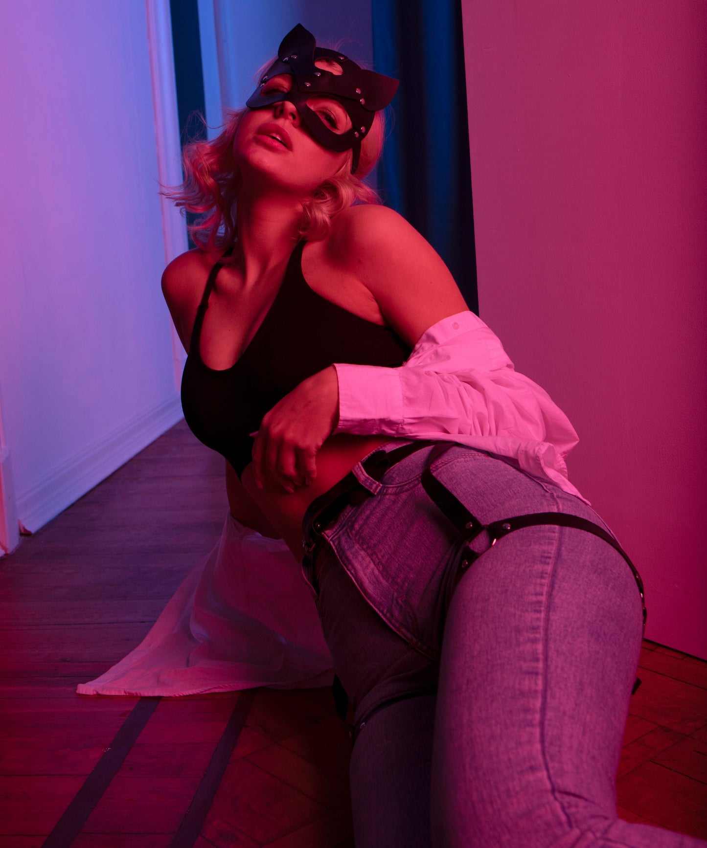 Orivelle Leather Black mask