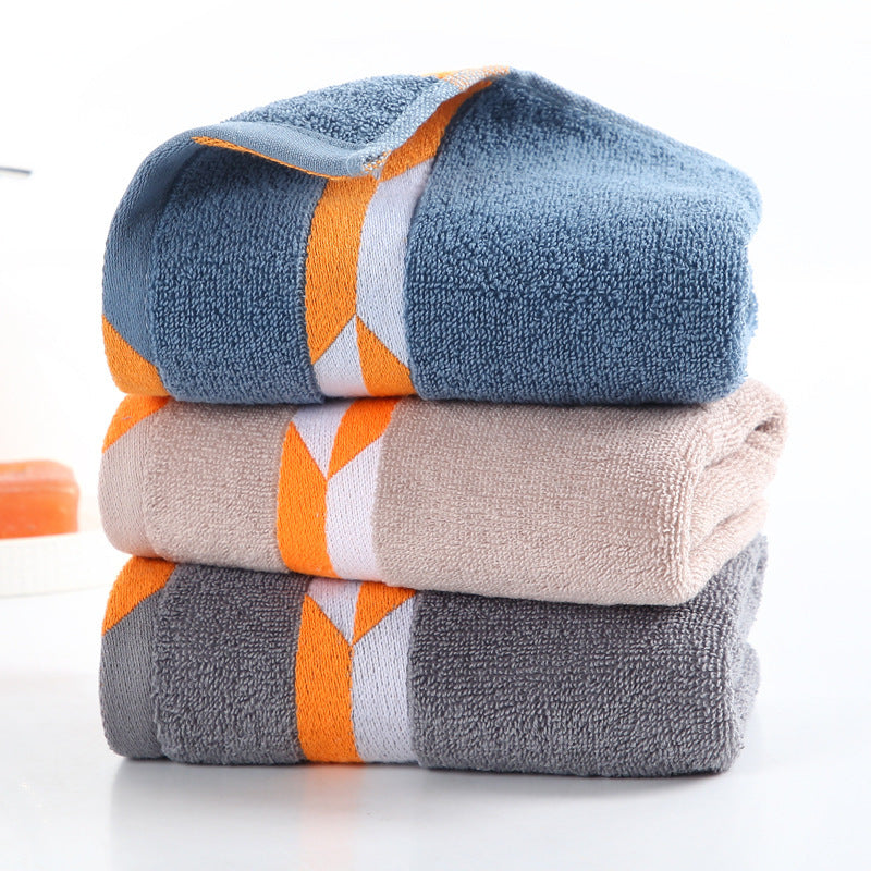 Geometric Cotton Towels