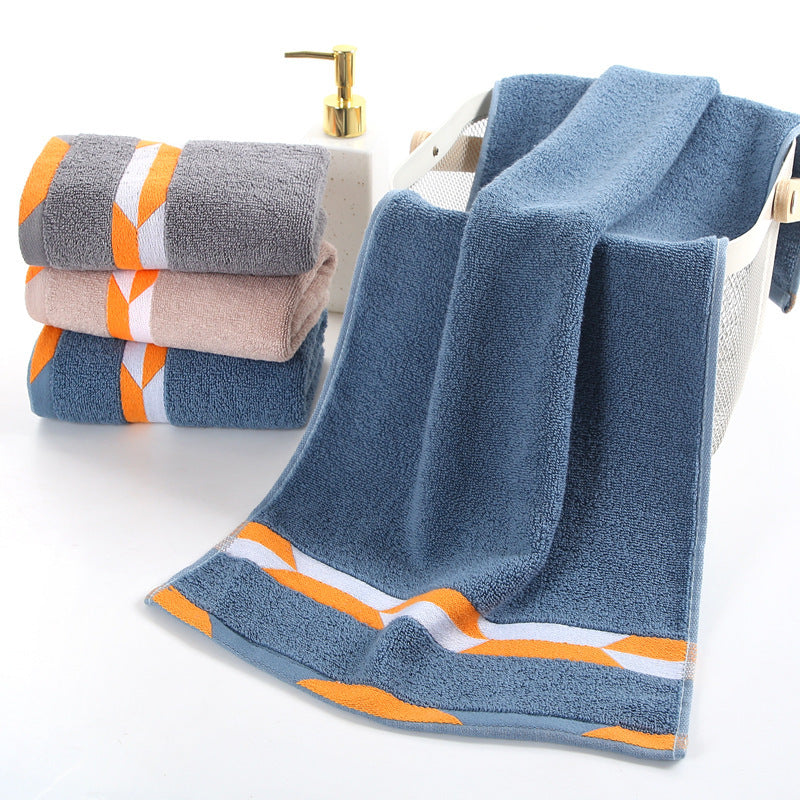 Geometric Cotton Towels
