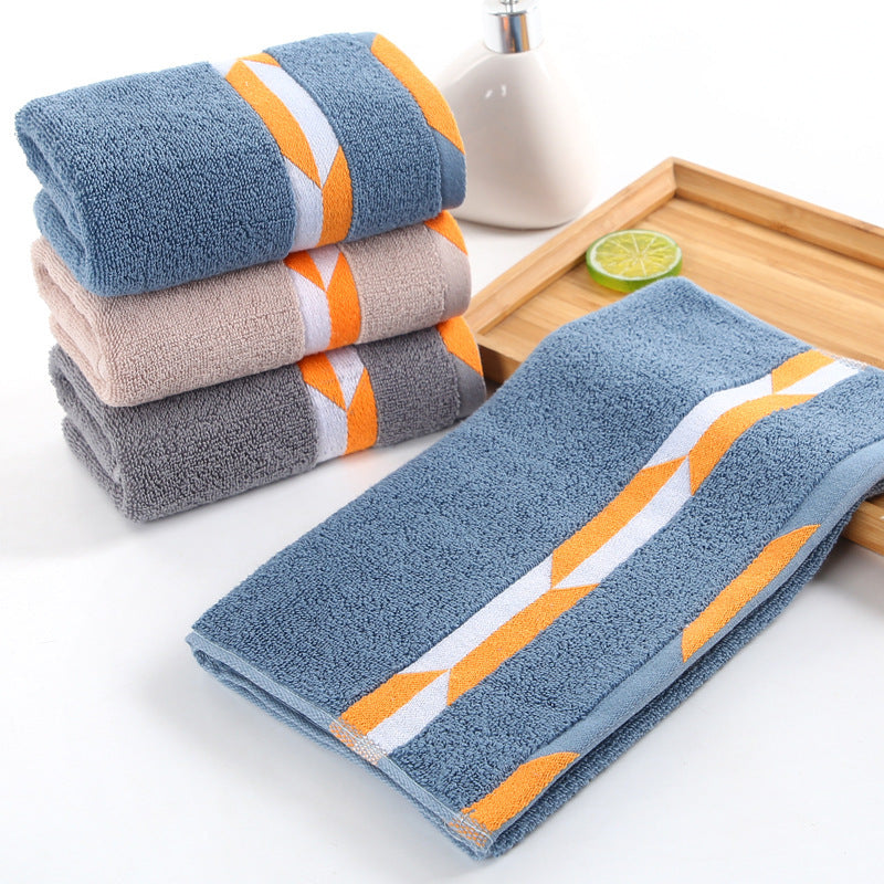Geometric Cotton Towels