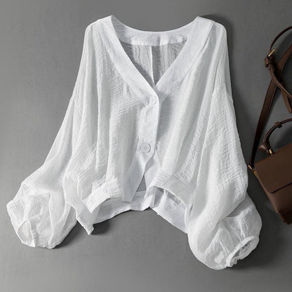Célianne Linen Blouse