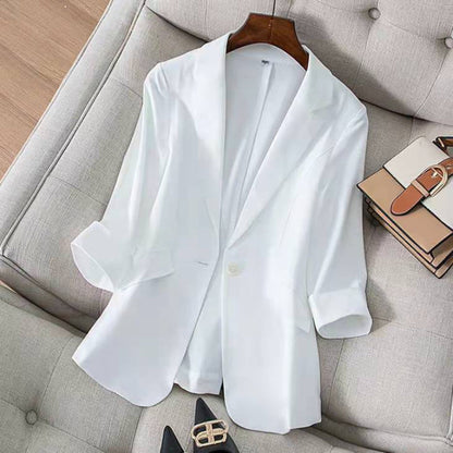 Clara Linen Blazer