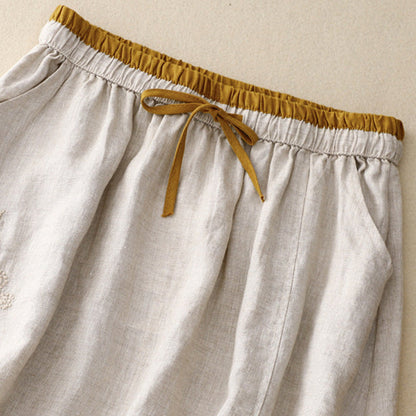 Vittoria Linen Skirt