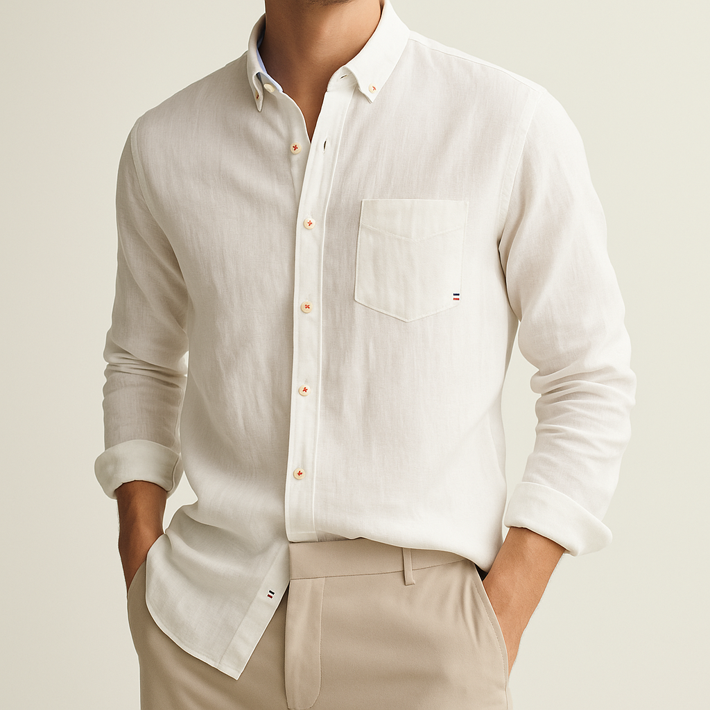 Montclair Linen Button-Down