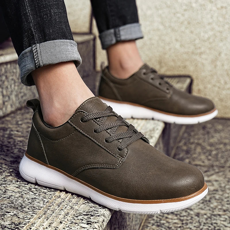 Grant Court Leather Sneakers