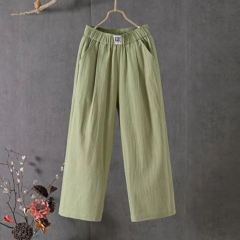 Luna Linen Relaxed Trousers