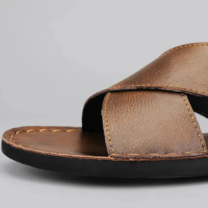 Monaco Genuine Leather Sandals