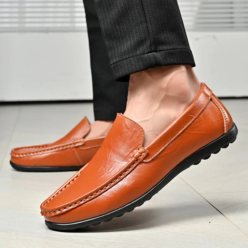 AMARI LEATHER LOAFERS