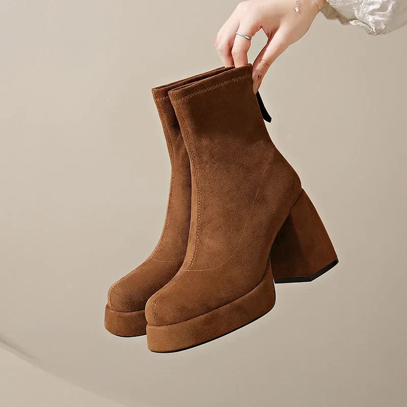 Elevate Suede Booties
