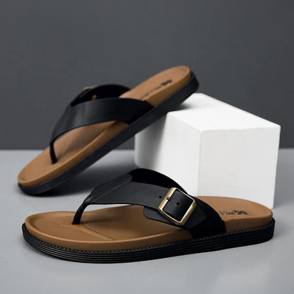 Veylor Leather Sandal