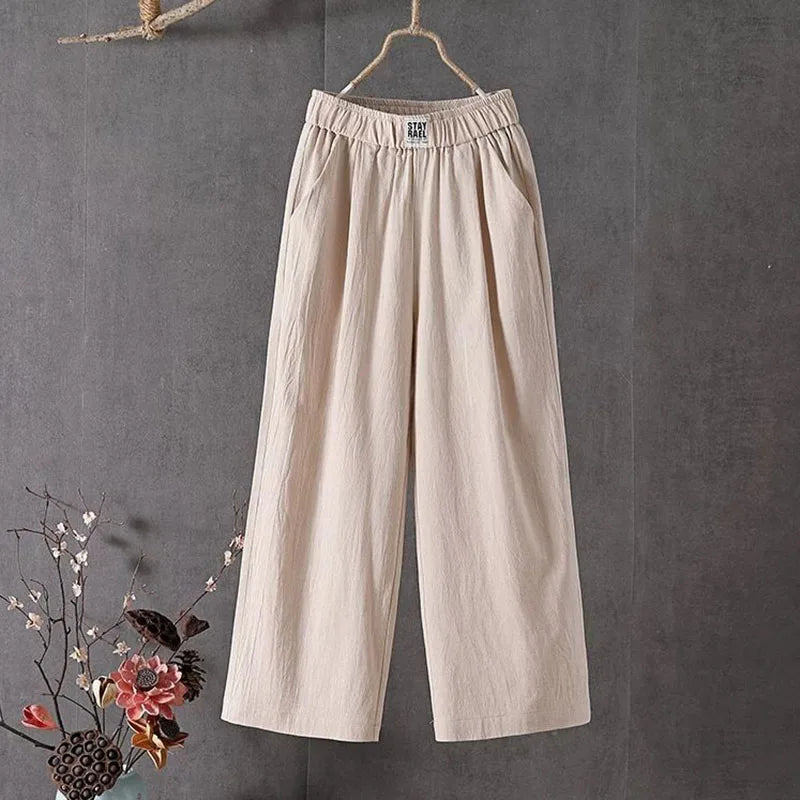 Luna Linen Relaxed Trousers