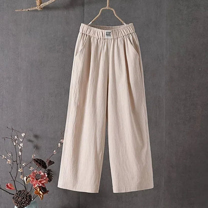 Luna Linen Relaxed Trousers