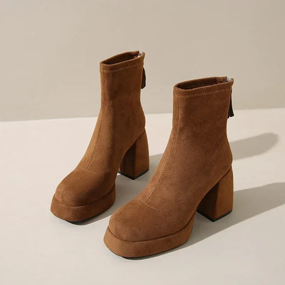 Elevate Suede Booties