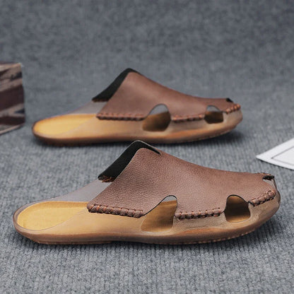 Bayford Leather Slides