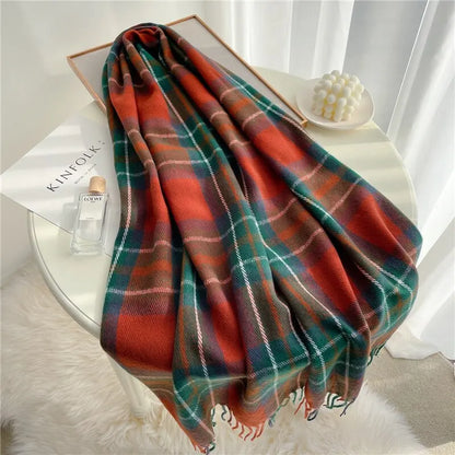 Whisper Plaid Scarf